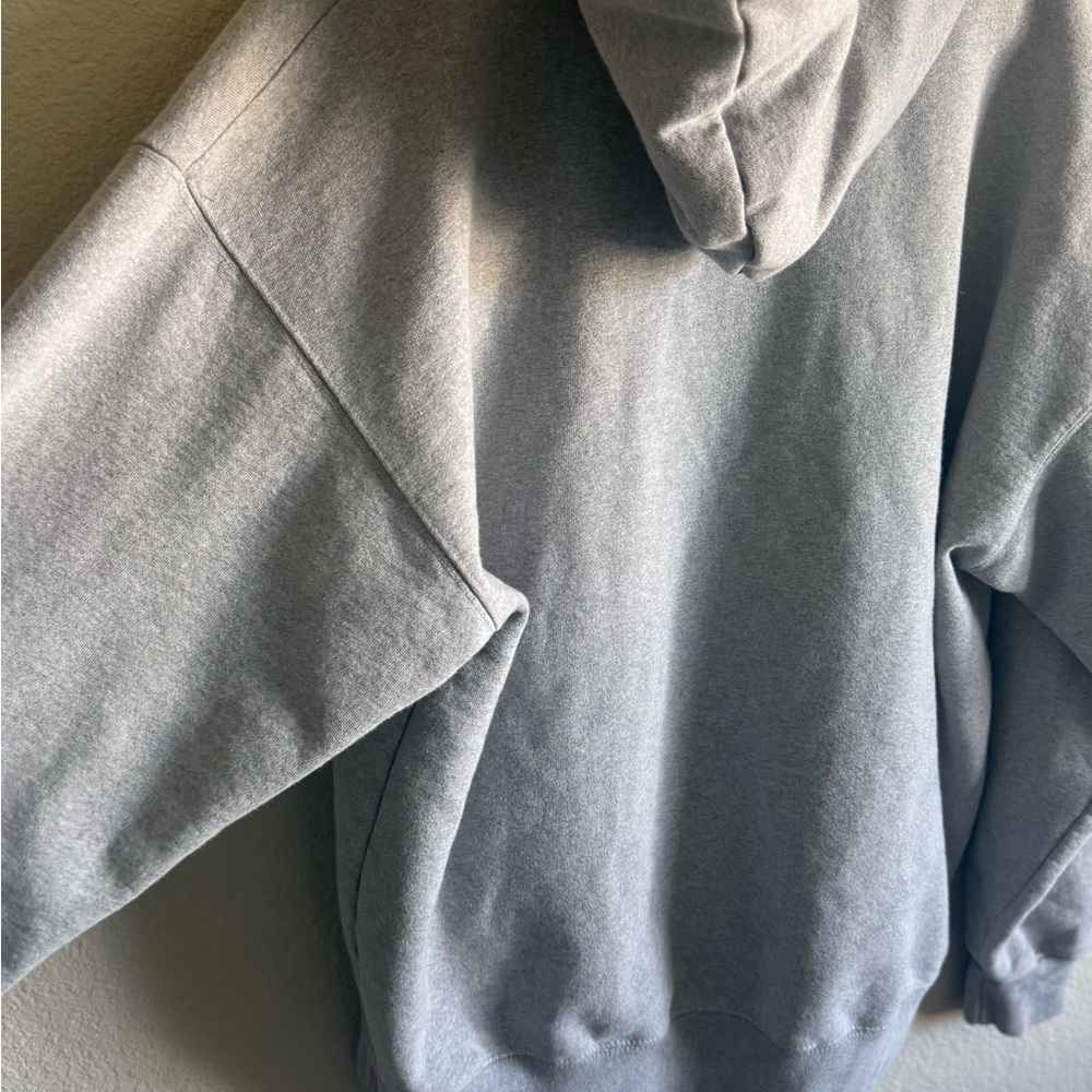 Oversized Hoodie - Outdoorsy Deer Granola Girl Vintage Style Cotton Hoodie - Picture 5 of 9